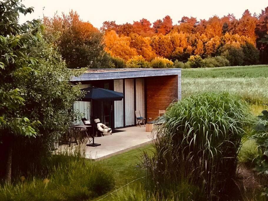Sfeervol Chalet Midden In De Natuur Halle Extérieur photo
